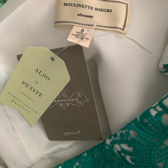 Moulinette Soeurs by Anthropologie Arbor Lace Fit & Flare Dress - Picture 5 of 5